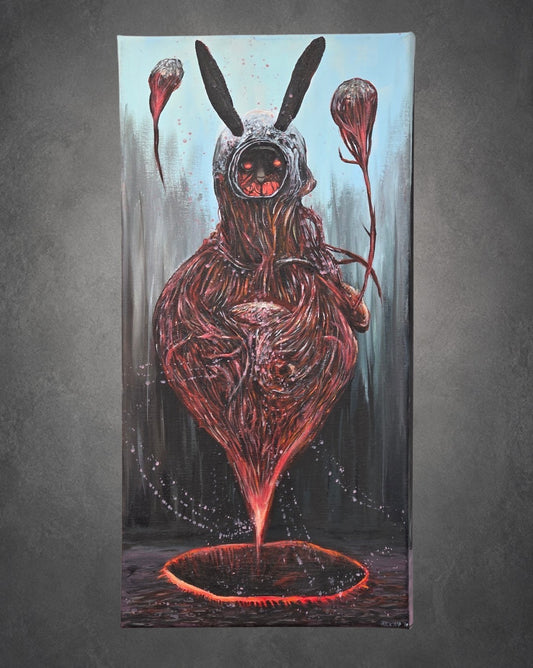 Out the Rabbit Hole | Original Painting